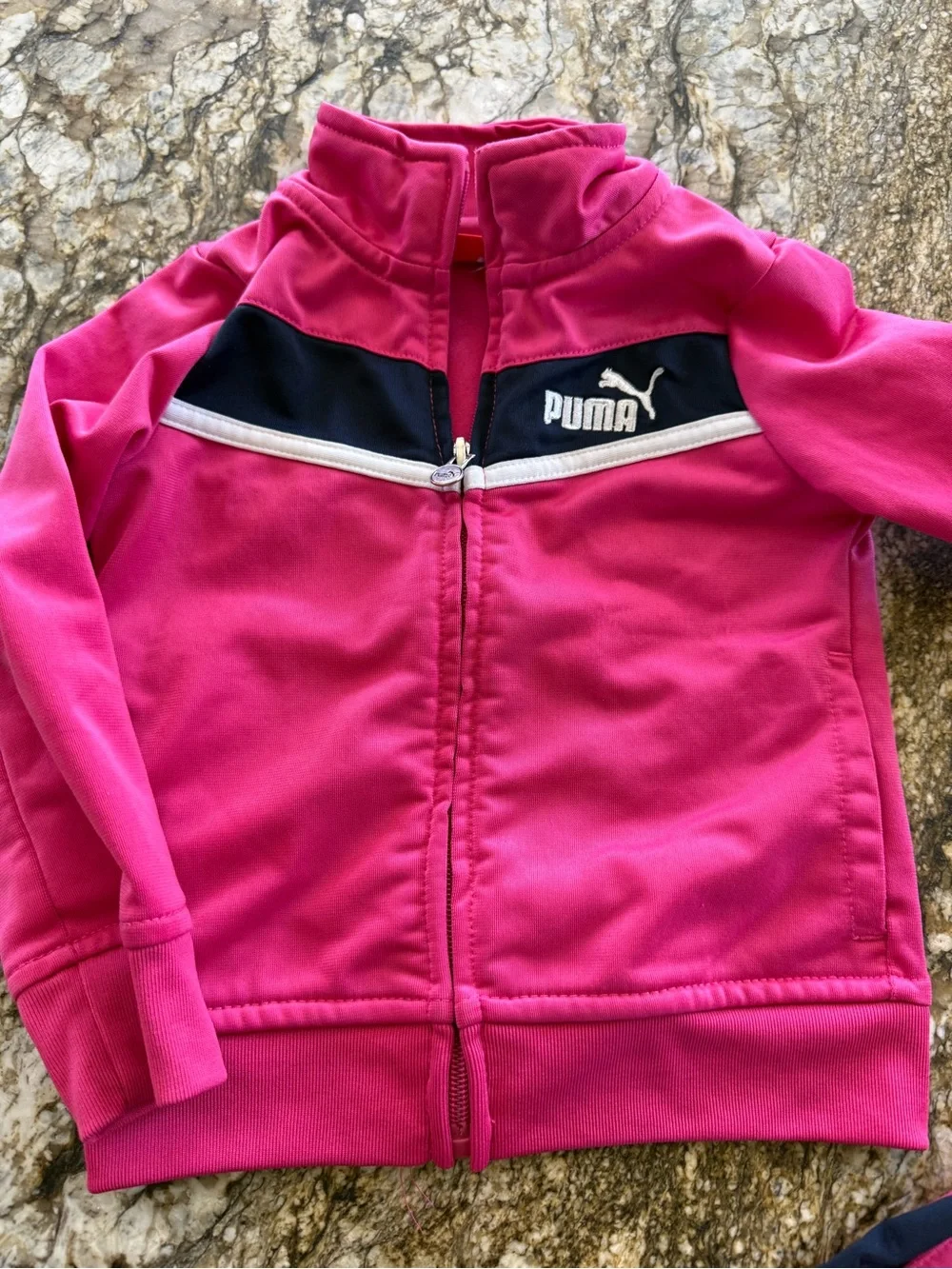 Puma Toddler Tracksuit for girls. - Picture 2 of 5